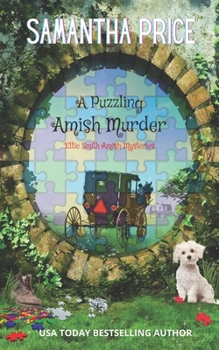 Paperback A Puzzling Amish Murder: An Amish Cozy Mystery Book