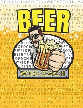 Paperback Beer Word Search: 50 Large Print Word Search Puzzles For People Who Love Beer Book