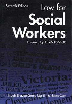 Paperback Law for Social Workers Book