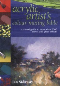 Hardcover Acrylic Artist's Colour Mixing Bible Book