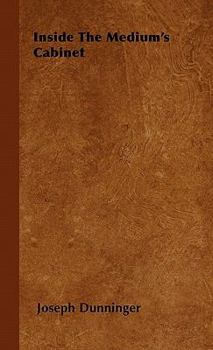 Paperback Inside The Medium's Cabinet Book