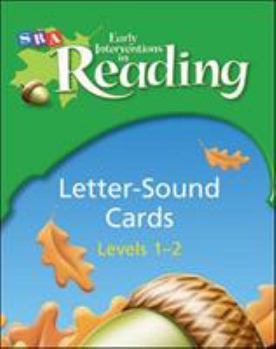 Early Interventions in Reading Level 1-2, Letter Sound Cards (SRA EARLY INTERVENTIONS IN READING)
