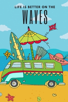 Surfing Theme Weekly Planner and 2020 Diary: Weekly, monthly and year to a page view - ideal gift for surfing lovers to keep track of competition and event dates