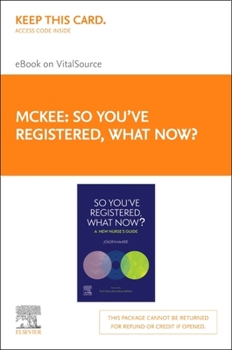 Misc. So You've Registered, What Now? - Elsevier E-Book on Vitalsource (Retail Access Card): So You've Registered, What Now? - Elsevier E-Book on Vitalsourc Book