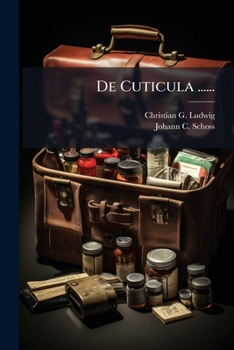 Paperback De Cuticula ...... [Latin] Book