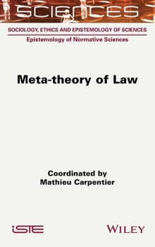 Hardcover Meta-Theory of Law Book