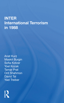 Paperback International Terrorism in 1988 Book