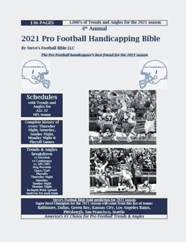 Paperback 2021 Pro Football Handicapping Bible Book