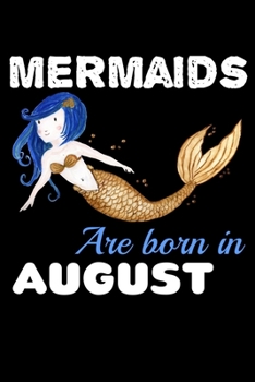 Paperback Mermaids Are Born In August: Personal Expense Tracker Book