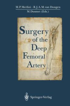 Paperback Surgery of the Deep Femoral Artery Book