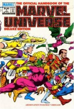 Paperback The Official Handbook of the Marvel Universe Book