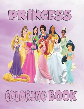 Paperback Pretty Princess Coloring Book: Beautiful Designs and Princesses Coloring Pages for All Ages Book