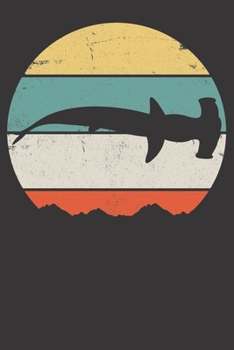 Paperback Notebook: Hammerhead Shark College Ruled 6x9 120 Pages Book