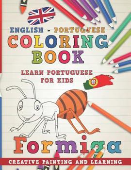 Paperback Coloring Book: English - Portuguese I Learn Portuguese for Kids I Creative Painting and Learning. Book