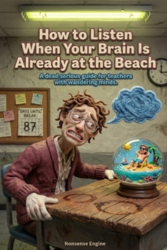 Paperback How to Listen When Your Brain Is Already at the Beach: A dead serious guide for teachers with wandering minds. Book