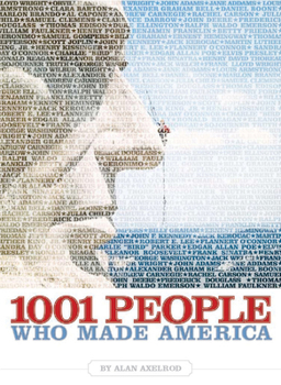 Paperback 1001 People Who Made America Book