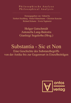 Hardcover Substantia - Sic Et Non Book