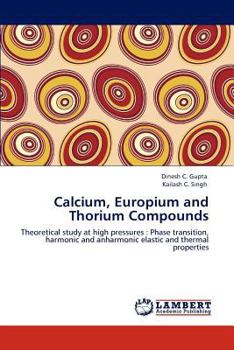 Paperback Calcium, Europium and Thorium Compounds Book