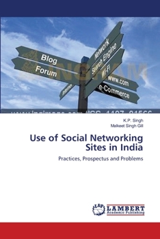 Paperback Use of Social Networking Sites in India Book