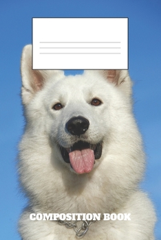 Composition Book: Shepherd Dog Composition Book Wide Ruled