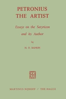 Paperback Petronius the Artist: Essays on the Satyricon and its Author Book