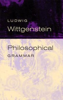 Paperback Philosophical Grammar Book