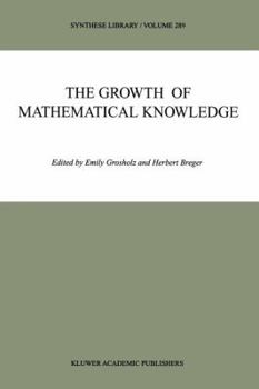 Paperback The Growth of Mathematical Knowledge Book