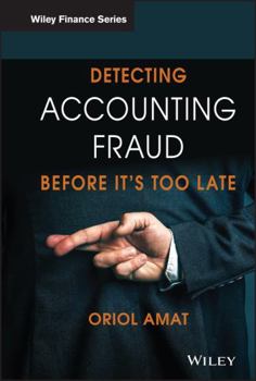 Hardcover Detecting Accounting Fraud Before It's Too Late Book