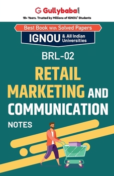 Paperback BRL-02 Retail Merketing and Communication Book