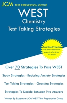 Paperback WEST Chemistry - Test Taking Strategies Book