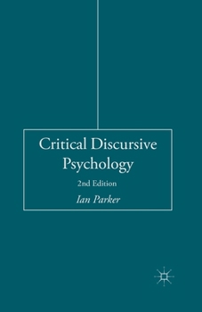 Paperback Critical Discursive Psychology Book