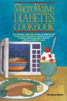 Paperback The Microwave Diabetes Cookbook Book