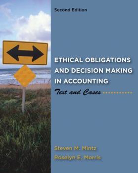 Paperback Ethical Obligations and Decision-Making in Accounting: Text and Cases Book