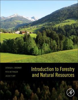 Hardcover Introduction to Forestry and Natural Resources Book