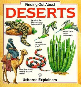 Paperback Finding Out about Deserts Book