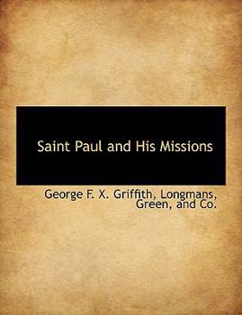 Paperback Saint Paul and His Missions Book