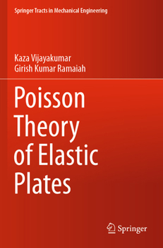 Paperback Poisson Theory of Elastic Plates Book