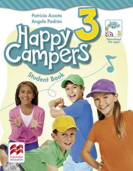 Paperback Happy Campers Level 3 Student's Book/Language Lodge Book