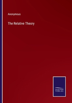 Paperback The Relative Theory Book