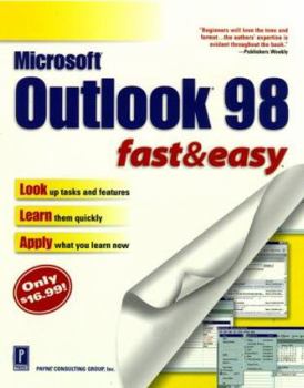 Paperback Outlook 98 Fast & Easy Book