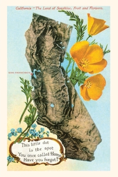 Paperback Vintage Journal California Land of Sunshine Book