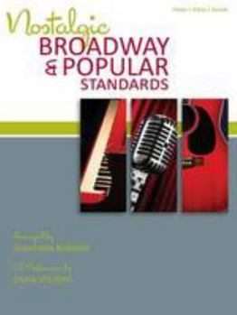 Paperback Nostalgic Broadway & Popular Standards * with CD Book