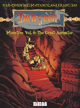Paperback Dungeon: Monstres, Volume 6: The Great Animator Book