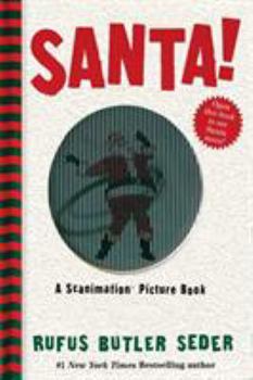 Hardcover Santa!: A Scanimation Picture Book