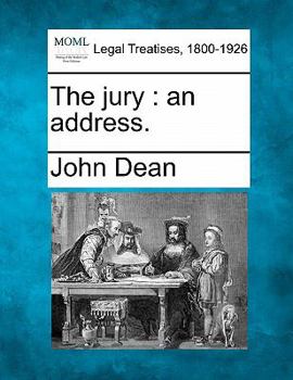 Paperback The Jury: An Address. Book