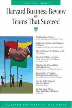 Paperback Harvard Business Review on Teams That Succeed Book