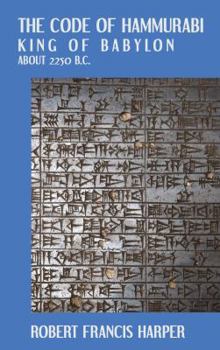 Hardcover The Code of Hammurabi Book