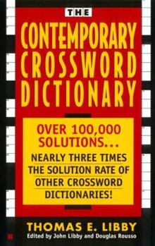 Paperback The Contemporary Crossword Dictionary Book