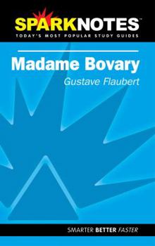 Paperback Madame Bovary (Sparknotes Literature Guide) Book