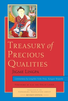 Paperback Treasury of Precious Qualities: Book One: Sutra Teachings (Revised Edition) Book